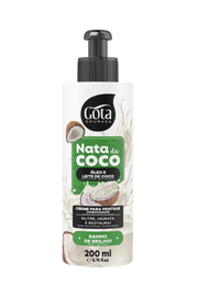 Gota Dourada Nata De Coco Creme de Pentear 200ml - Ilha dos cosméticos