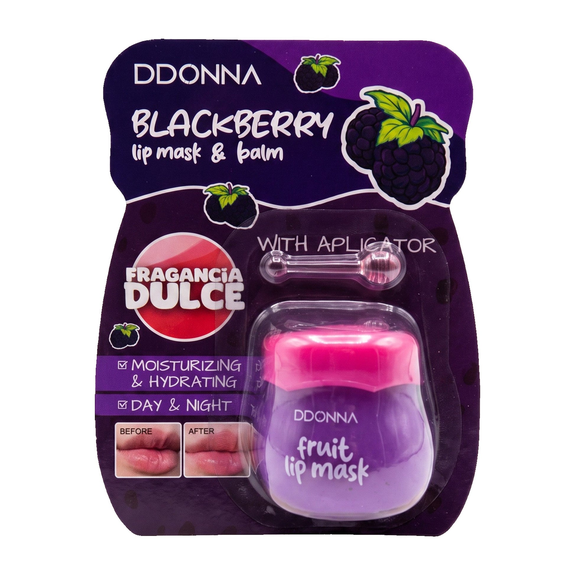 D'Donna Fruit Lip Mask e Bálsamo Labial com Aplicador 10g — foto 5