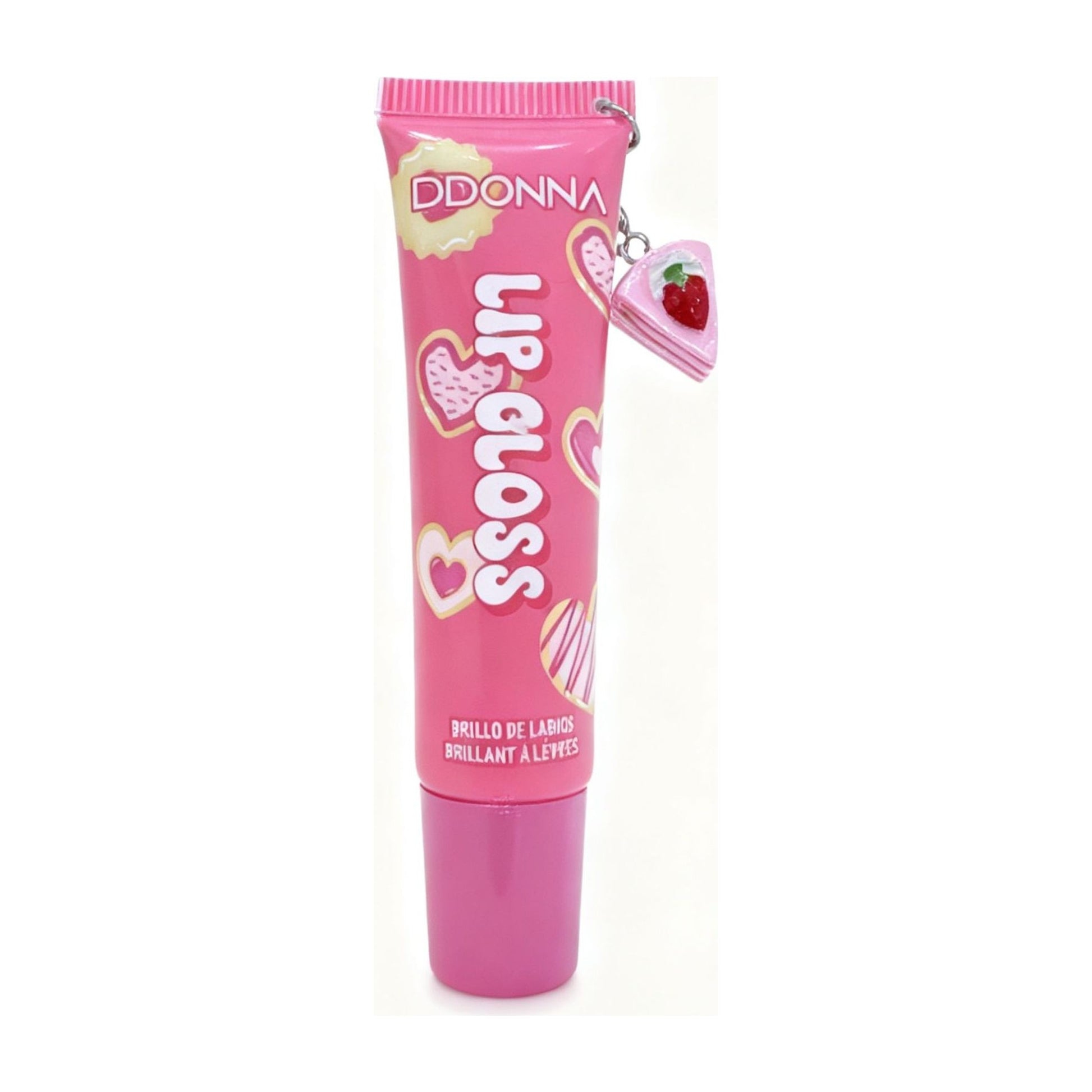 D'Donna Lip Gloss Brilho de Lábios com Pendente Doce — foto 6