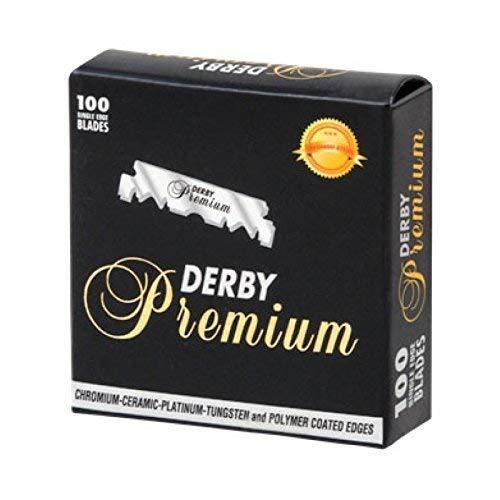 Derby Premium Blades Caixa com 100un - Ilha dos cosméticos