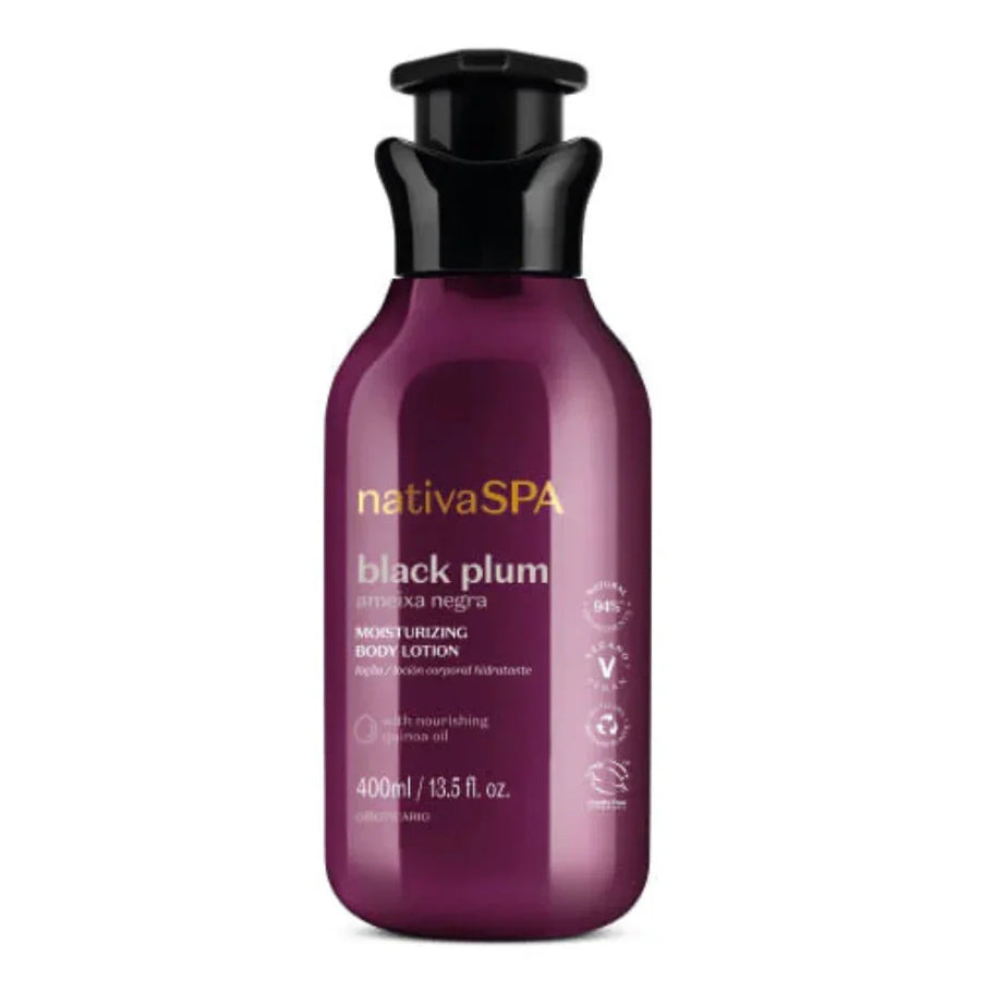 O Boticário Loção Hidratante Nativa Spa Ameixa Negra 400ml - Ilha dos cosméticos