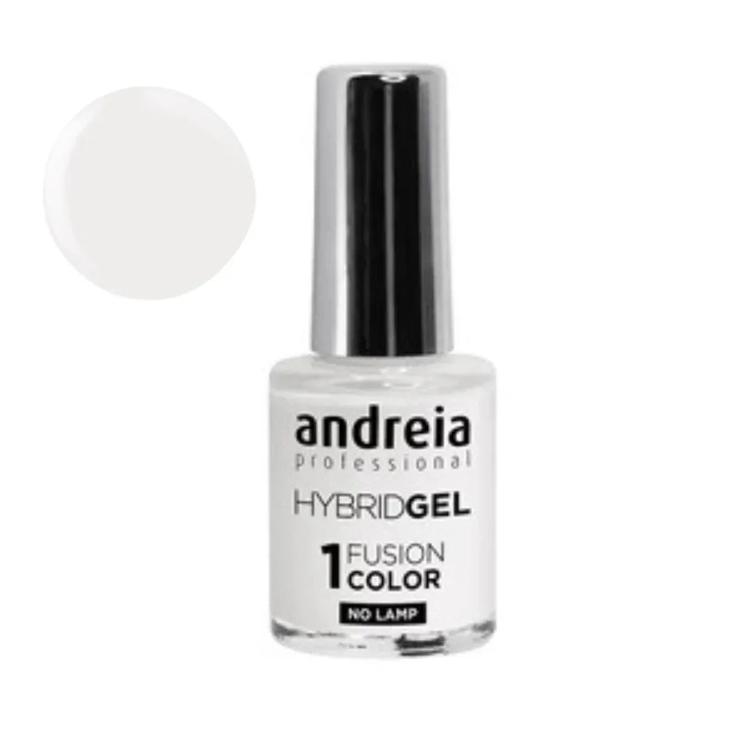 Andreia Verniz Hybrid Gel Fusion Color H1 Branco - Ilha dos cosméticos