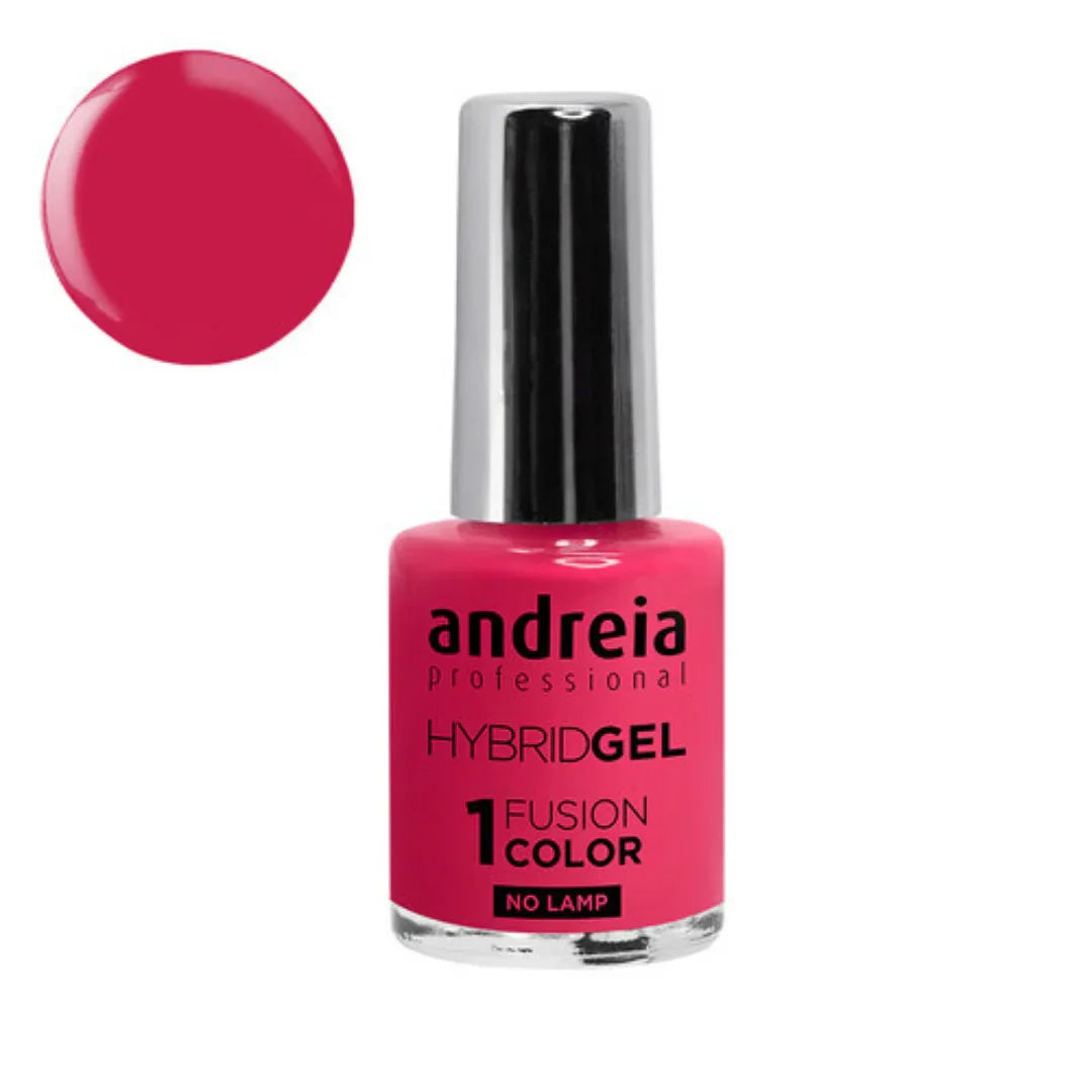 Andreia Verniz Hybrid Gel Fusion Color H19 Rosa Forte - Ilha dos cosméticos