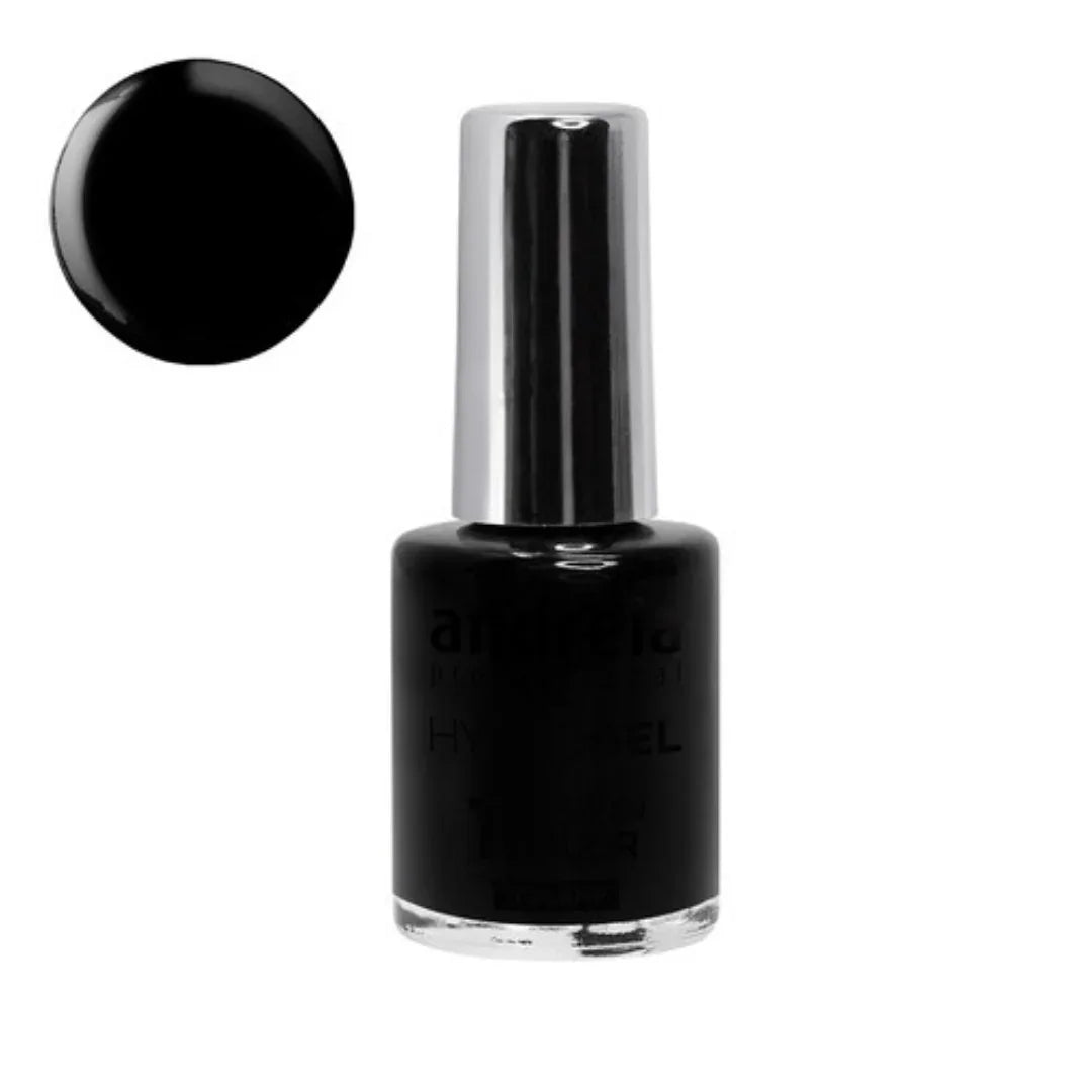 Andreia Verniz Hybrid Gel Fusion Color H2 Preto - Ilha dos cosméticos