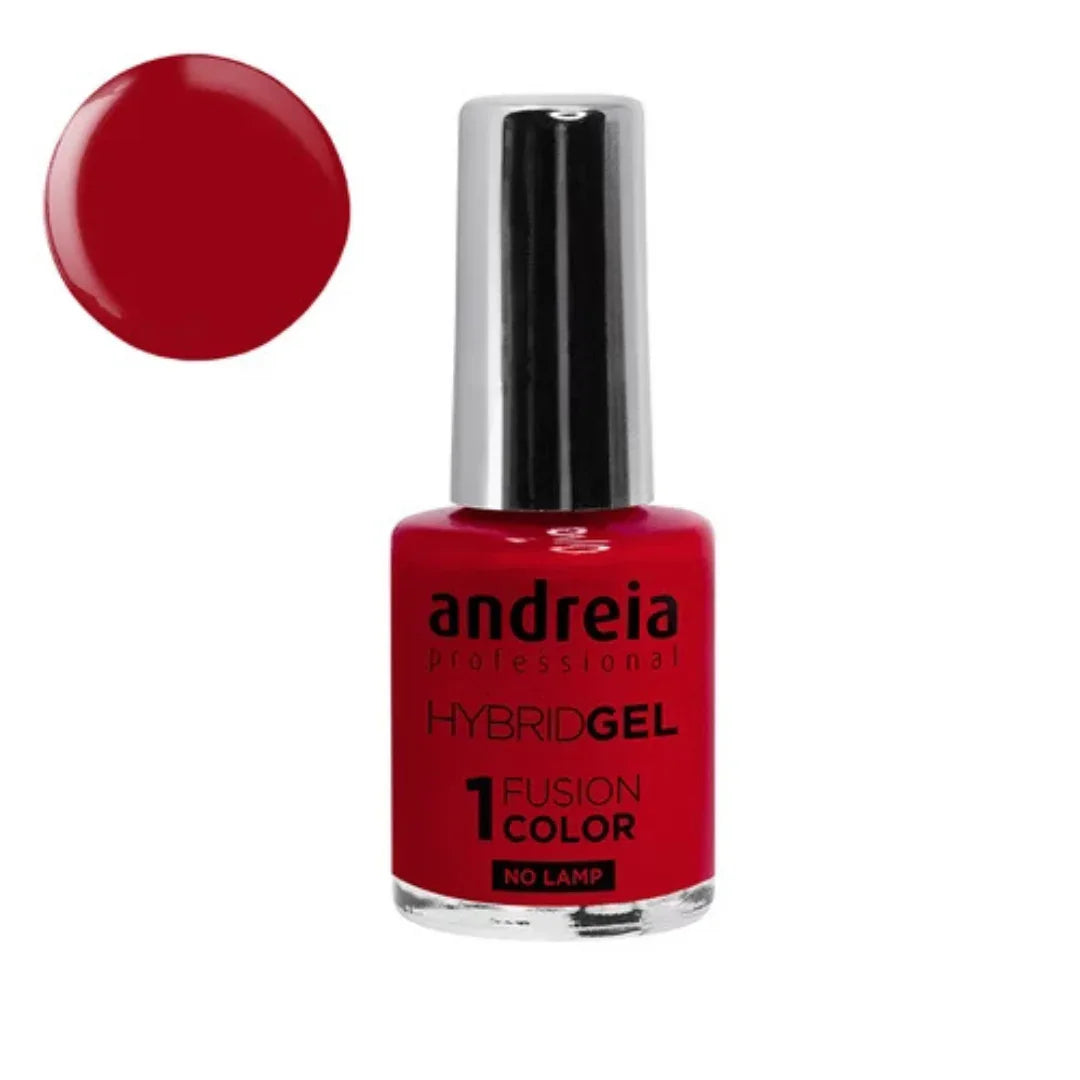 Andreia Verniz Hybrid Gel Fusion Color H34 Vermelho Escarlate - Ilha dos cosméticos