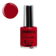 Andreia Verniz Hybrid Gel Fusion Color H34 Vermelho Escarlate - Ilha dos cosméticos
