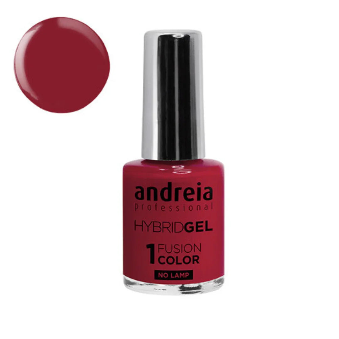 Andreia Verniz Hybrid Gel Fusion Color H36 Vermelho Silvestre - Ilha dos cosméticos