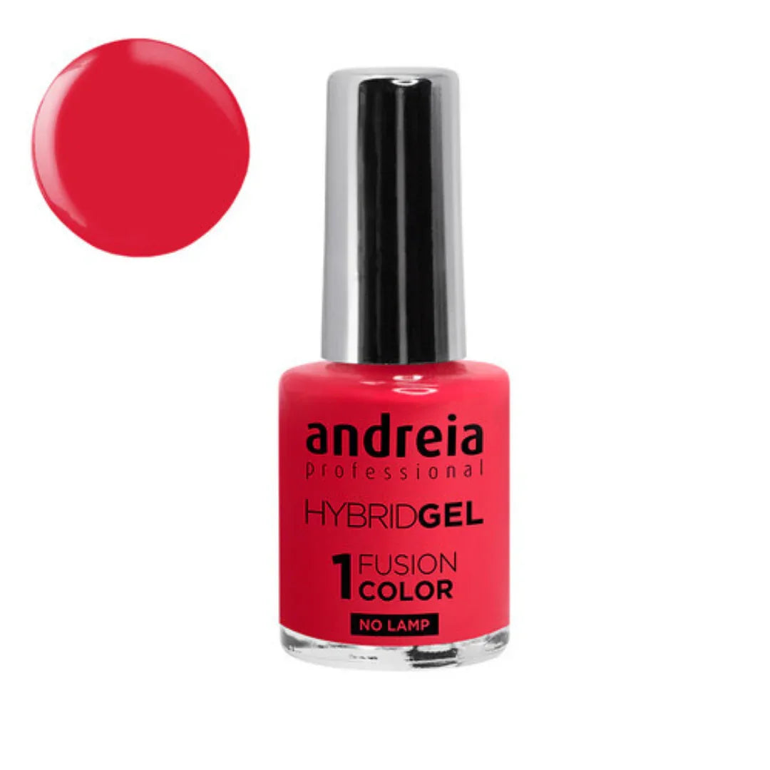 Andreia Verniz Hybrid Gel Fusion Color H37 Coral Vivo - Ilha dos cosméticos