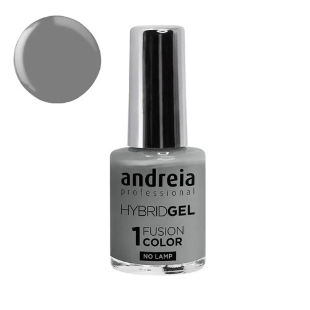 Andreia Verniz Hybrid Gel Fusion Color H4 Cinza Escuro - Ilha dos cosméticos