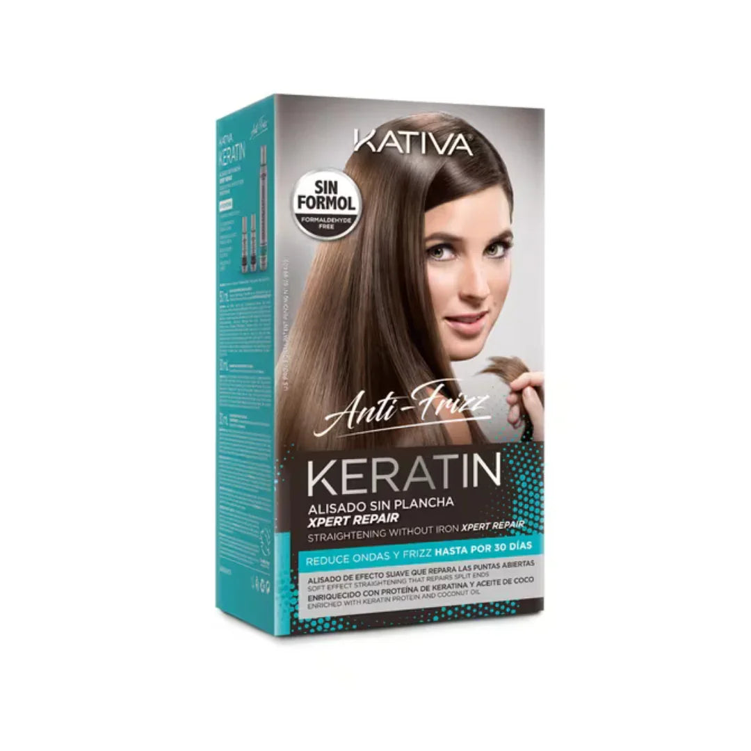 Kativa Keratin Alisado Sin Plancha Xpert Repair - Ilha dos cosméticos