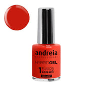 Andreia Verniz Hybrid Gel Fusion Color H41 Vermelho Alaranjado Vivo - Ilha dos cosméticos