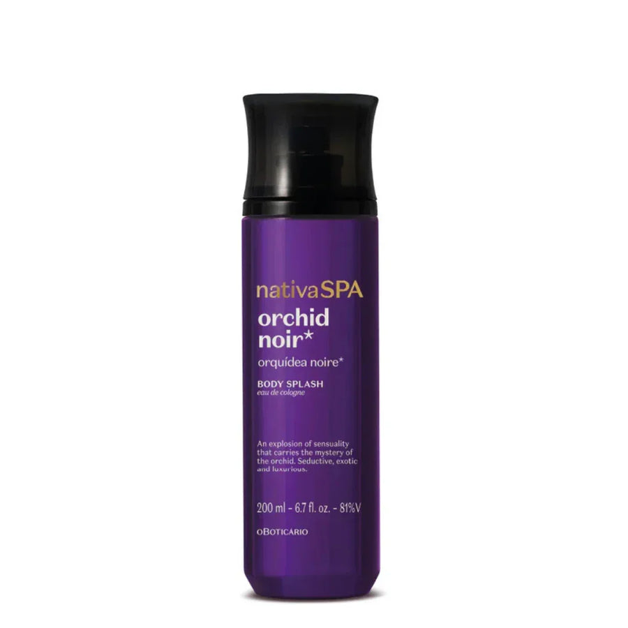 O Boticário Body Splash Nativa Spa Orquídea Noire 200ml - Ilha dos cosméticos