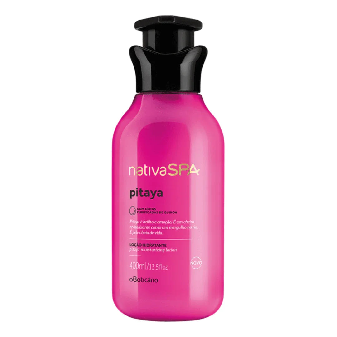 O Boticário Loção Hidratante Nativa SPA Pitaya 400ml - Ilha dos cosméticos