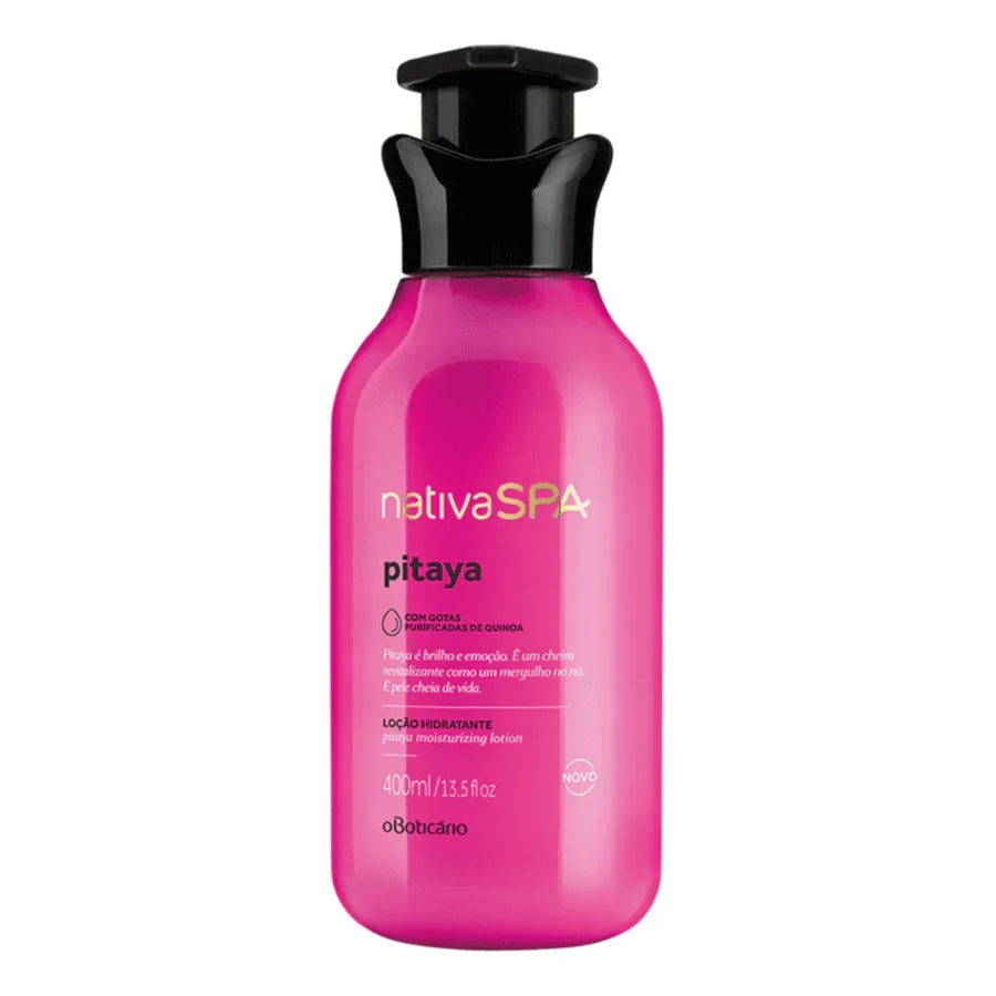 O Boticário Loção Hidratante Nativa SPA Pitaya 400ml - Ilha dos cosméticos