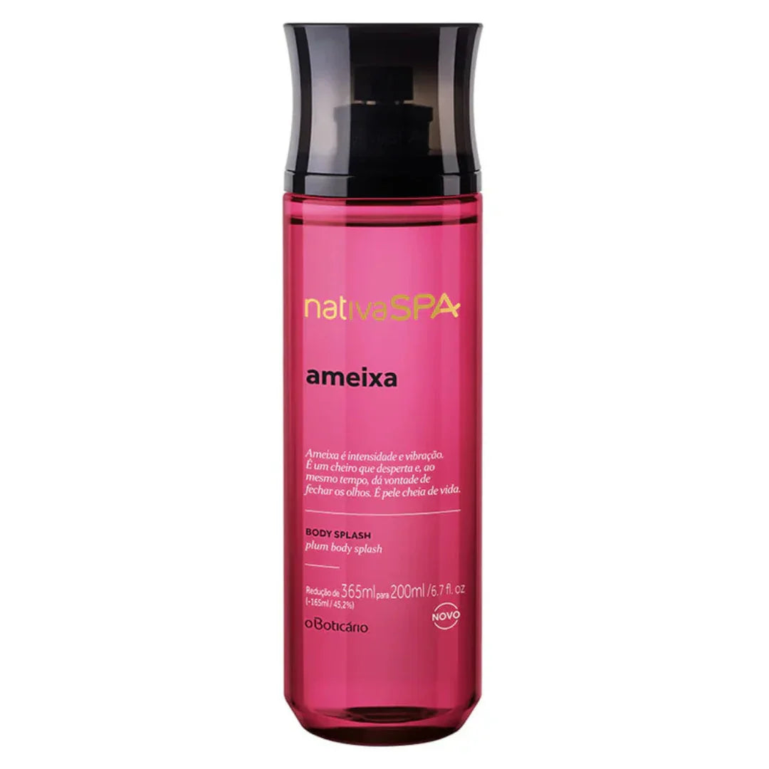 O Boticário Body Splash Nativa Spa Ameixa 200ml - Ilha dos cosméticos