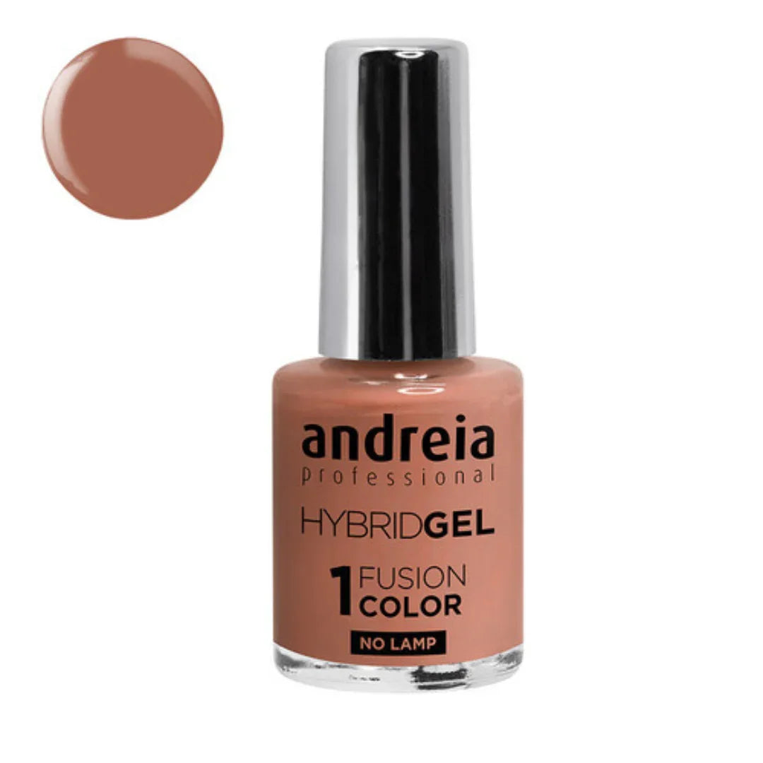 Andreia Verniz Hybrid Gel Fusion Color H77 Chocolate Com Leite - Ilha dos cosméticos