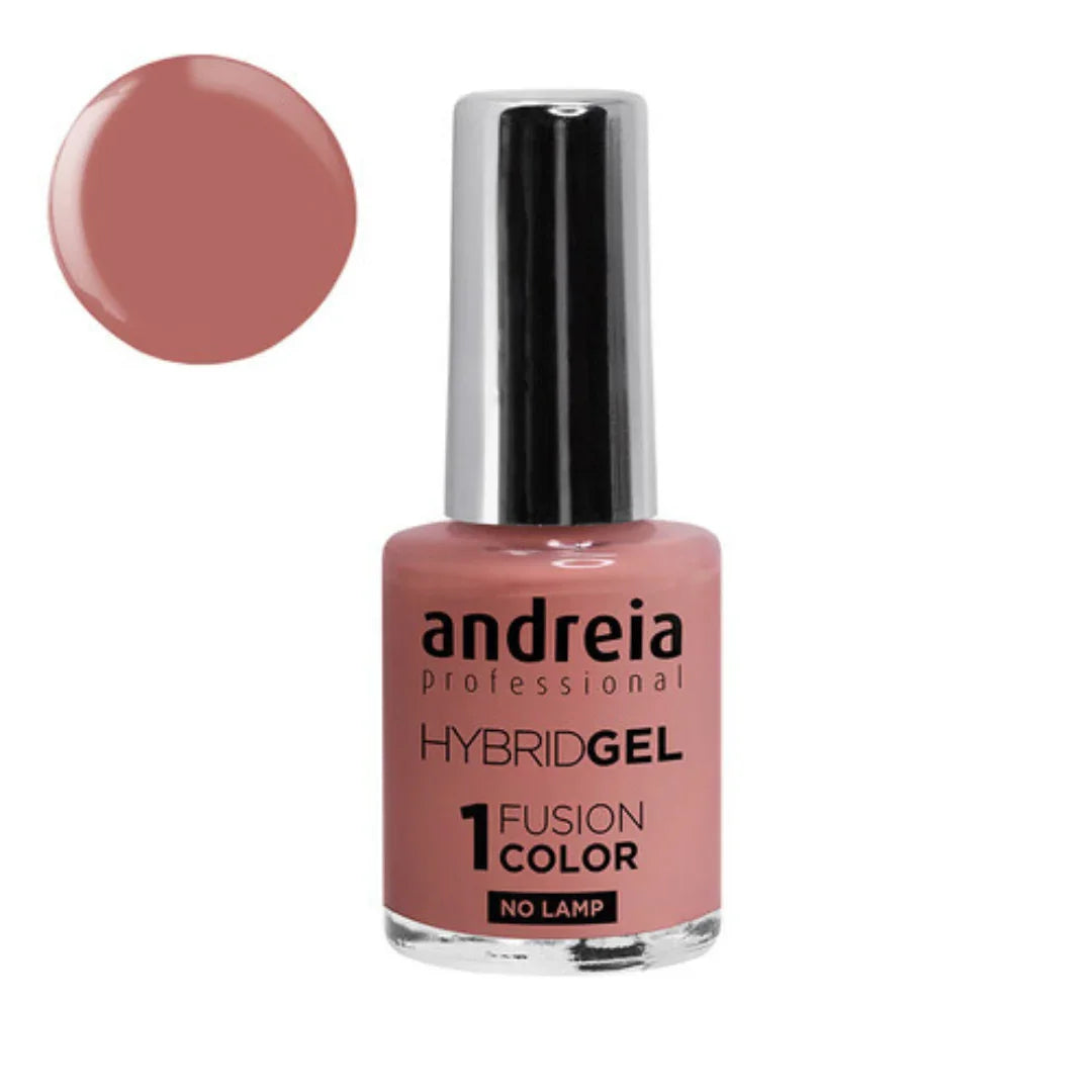 Andreia Verniz Hybrid Gel Fusion Color H8 Rosa Acastanhado - Ilha dos cosméticos