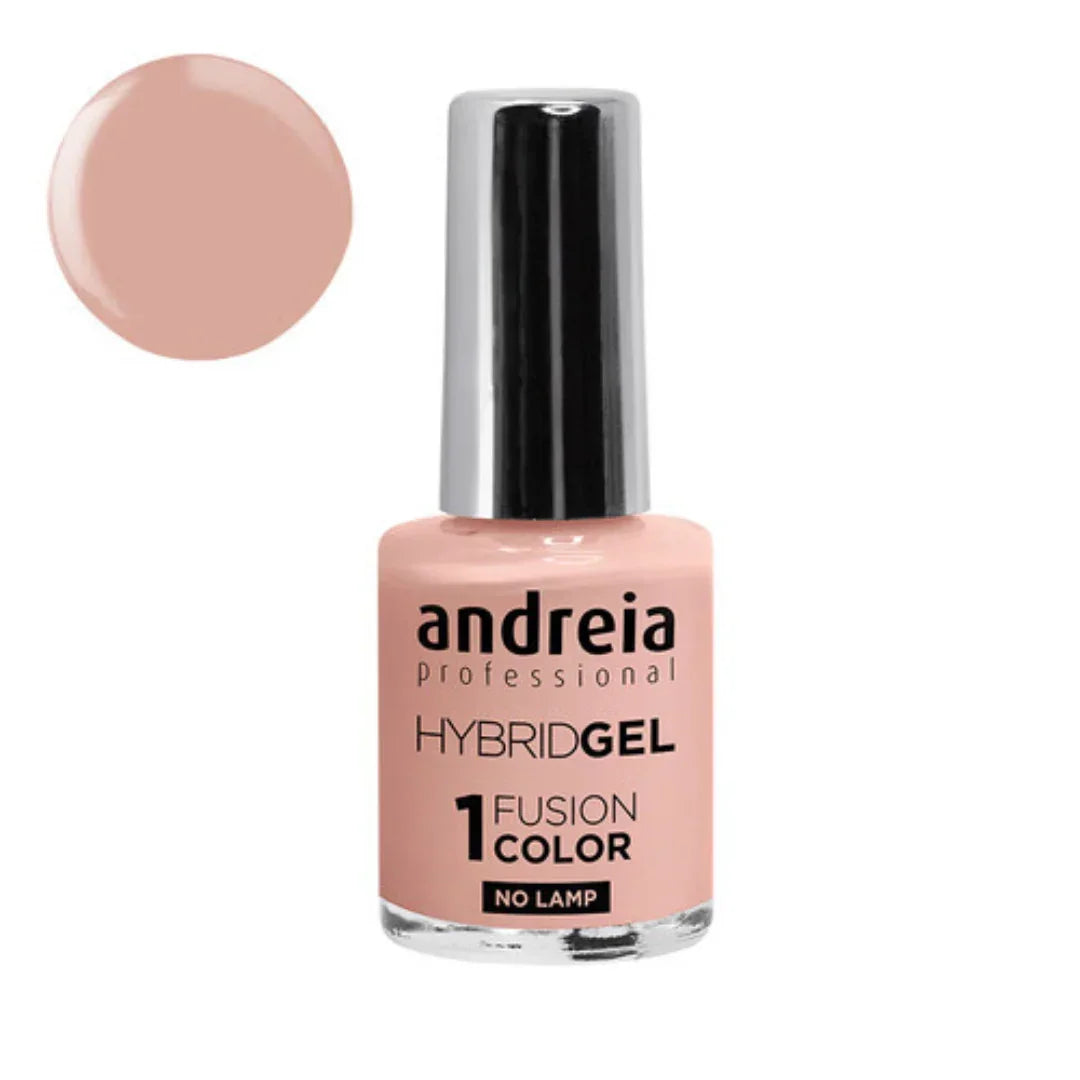 Andreia Verniz Hybrid Gel Fusion Color H9 Rosa Claro Nude - Ilha dos cosméticos