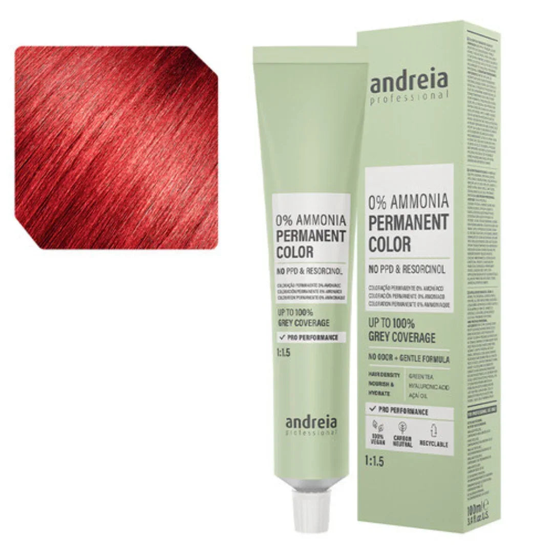 Andreia Coloração Permanente 0% Amoníaco 7.5 Louro Ruivo Médio - Ilha dos cosméticos