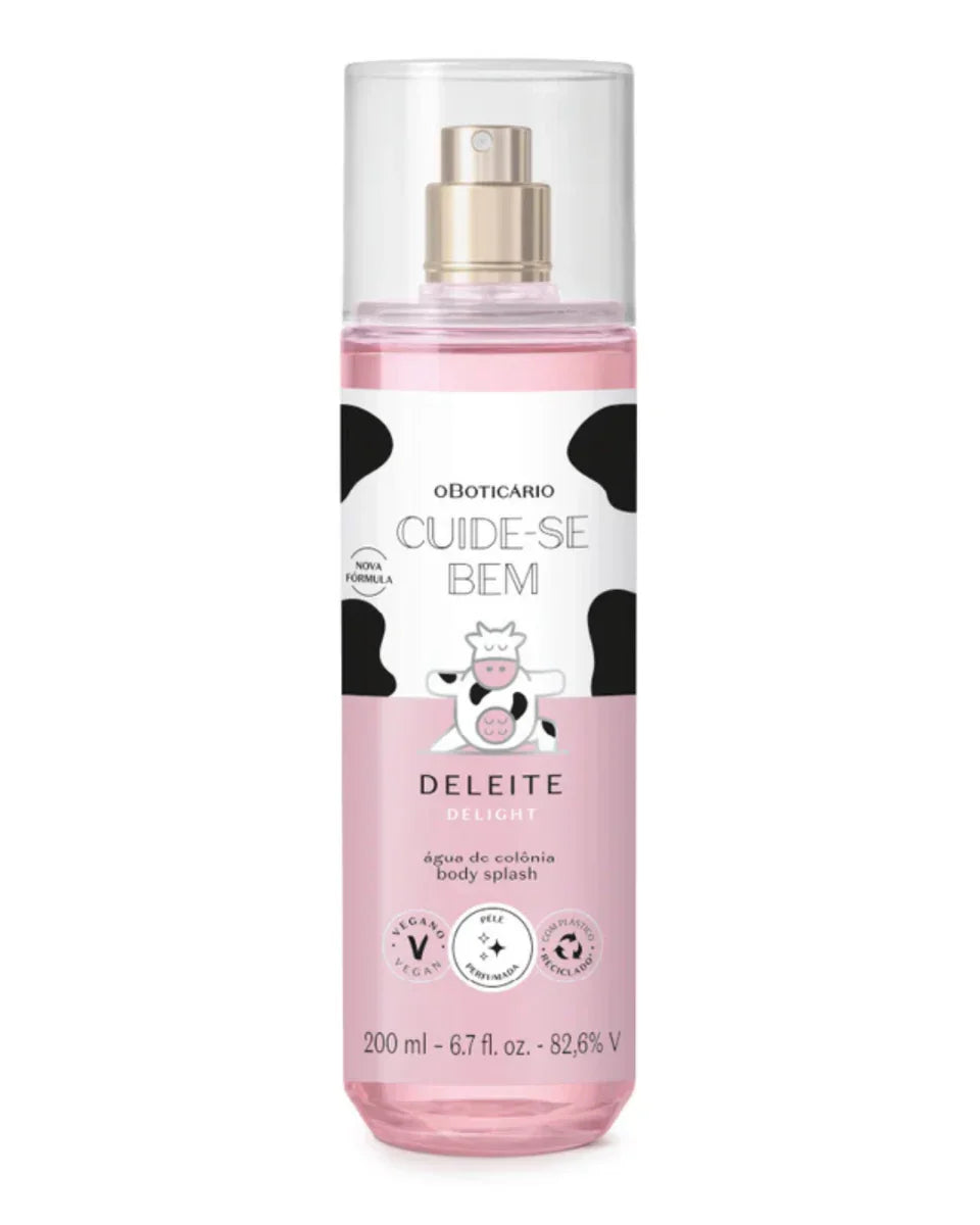 O Boticário Body Splash Cuide-se Bem Deleite 200ml - Ilha dos cosméticos