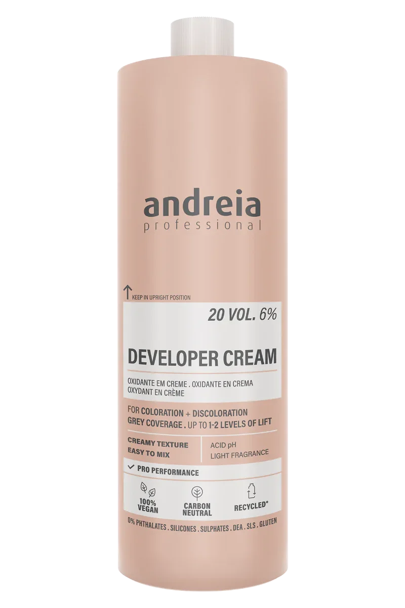 Andreia Oxidante Em Creme - 20Vol 1L - Ilha dos cosméticos