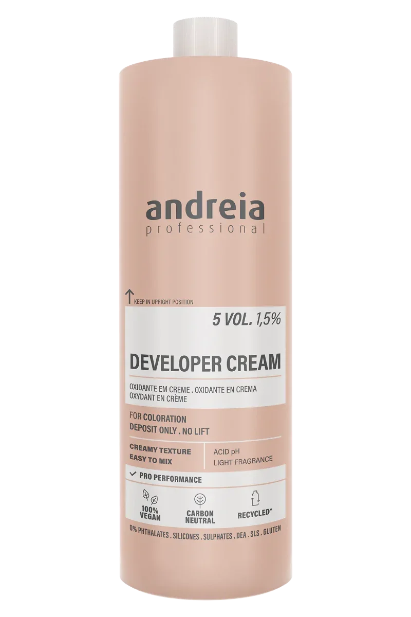Andreia Oxidante Em Creme - 5Vol 1L - Ilha dos cosméticos