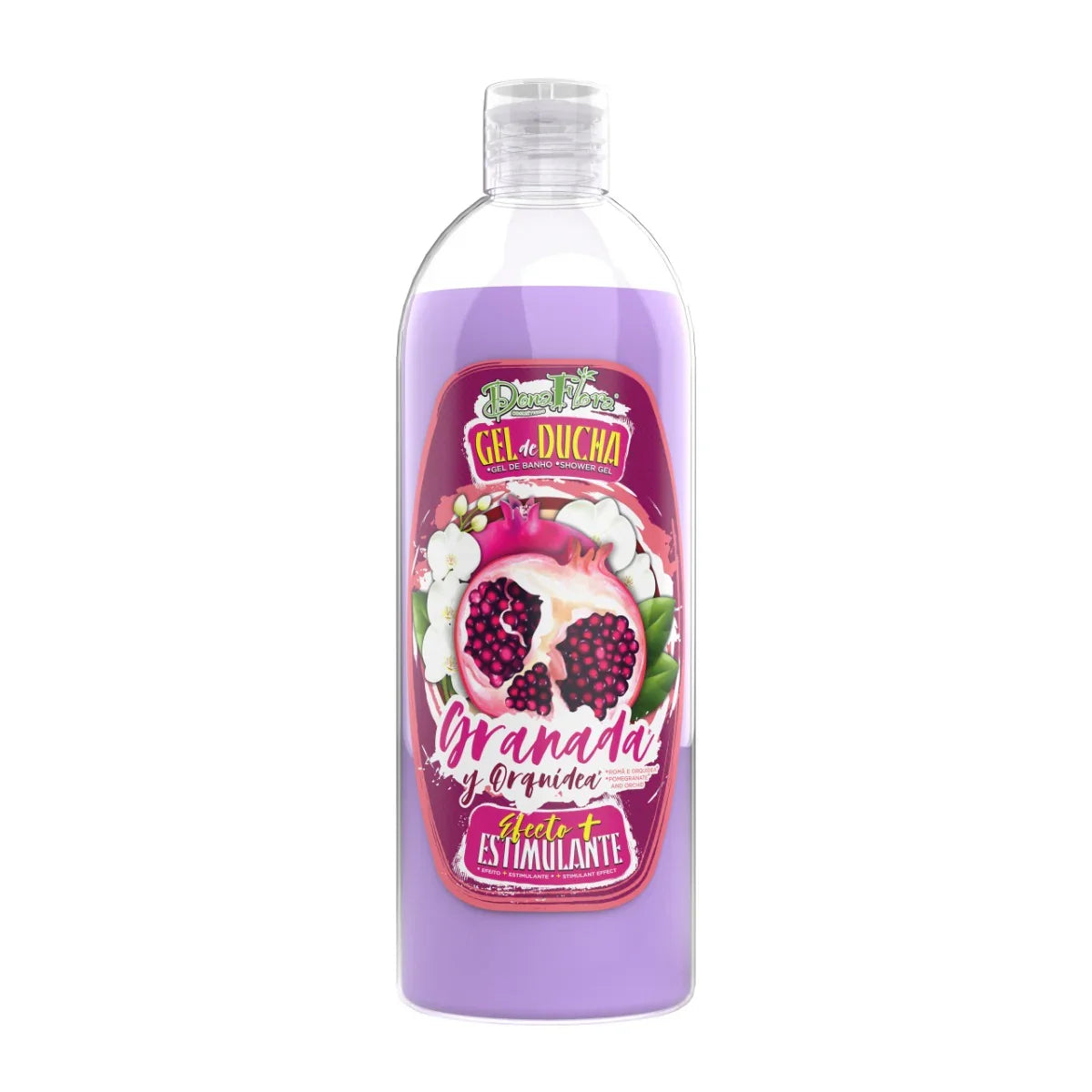 Dona Flora Gel De Banho Romã e Orquídea 750ml - Ilha dos cosméticos