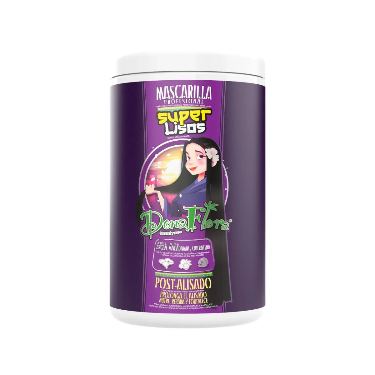 Dona Flora Super Lisos Máscara 1kg - Ilha dos cosméticos