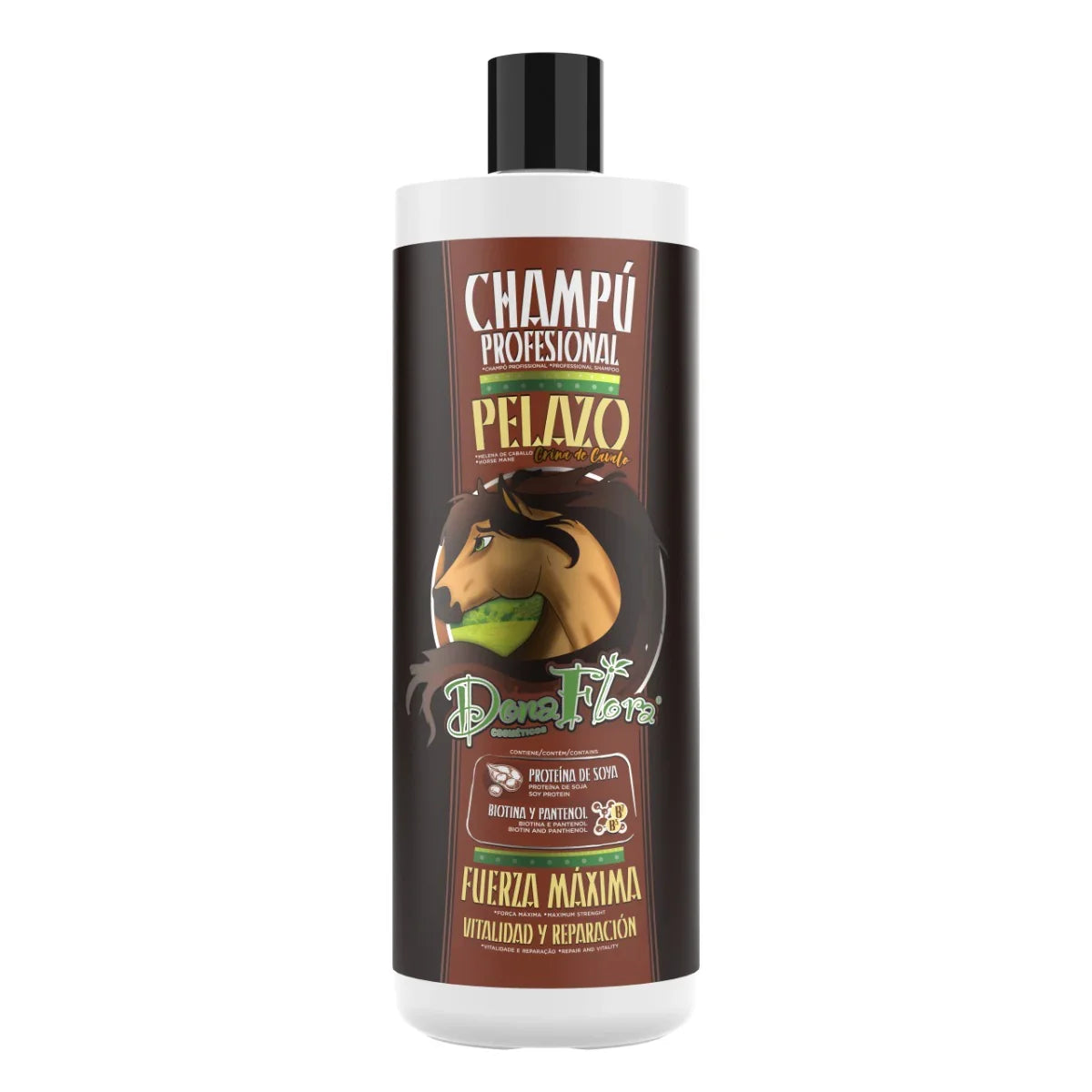 Dona Flora Crina de Cavalo Shampoo 1L - Ilha dos cosméticos