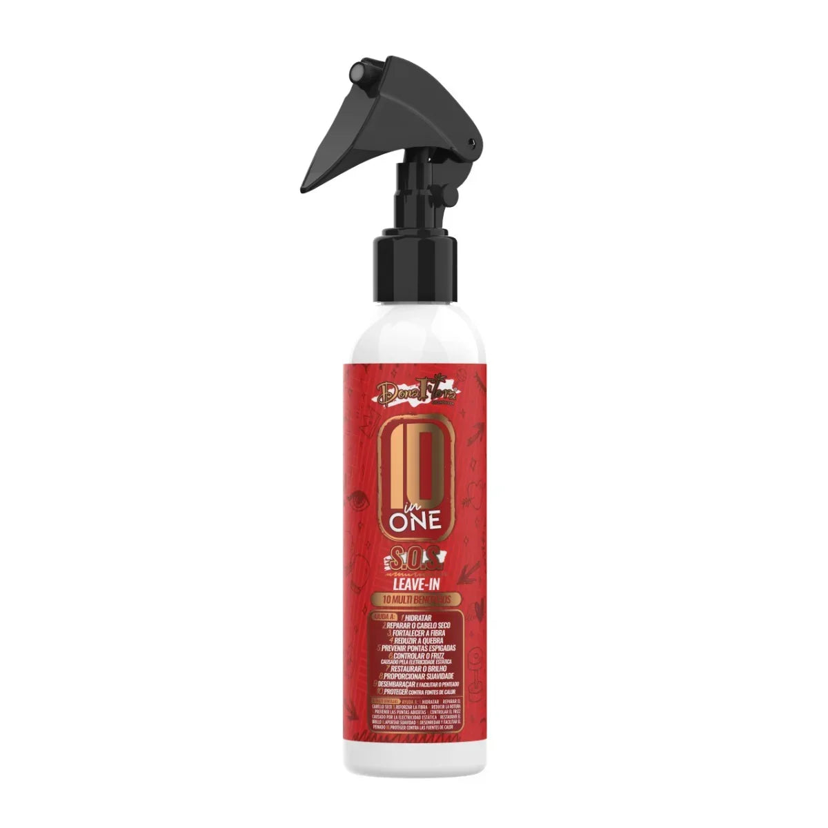 Dona Flora 10 in ONE S.O.S Leave-in 200ml - Ilha dos cosméticos