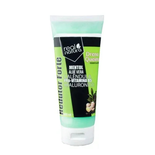 Real Natura Drenoqueima Celulite Ativo 200ml - Ilha dos cosméticos