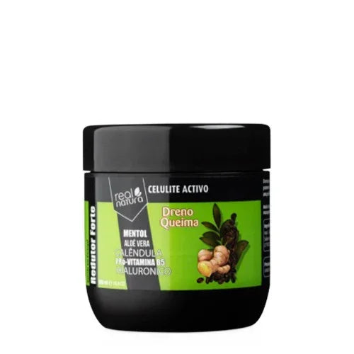 Real Natura Drenoqueima Celulite Ativo 500ml - Ilha dos cosméticos