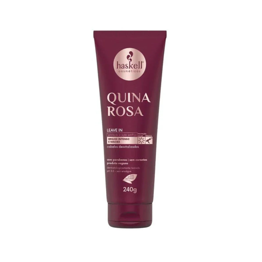 Haskell Quina Rosa Leave in 240g - Ilha dos cosméticos