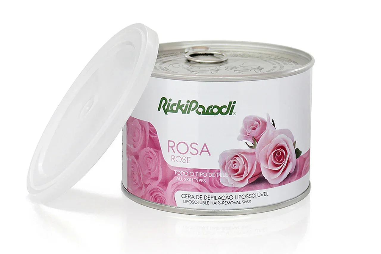 RickiParodi Cera Lipossolúvel Rosa Rose Depilação 400g