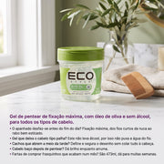 Eco Style Olive Oil Gel Capilar Fixação Máxima 473ml — foto 2