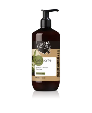 Real Natura Exfoliante Corporal Azeitona e Damasco com Erva Doce 500ml - Ilha dos cosméticos