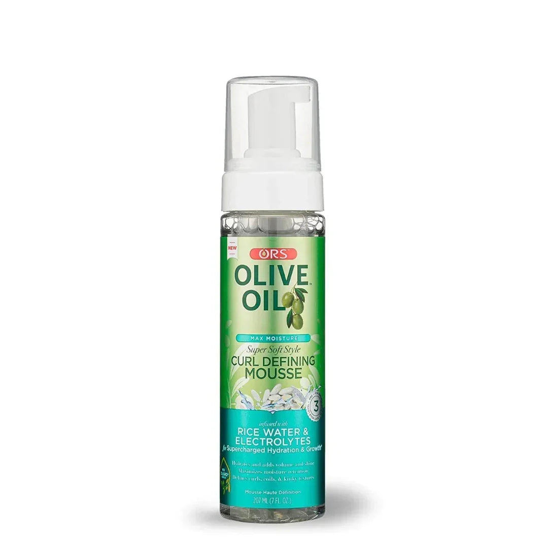 ORS Olive Oil Max Moisture Mousse Definidora De Cachos 207ml - Ilha dos cosméticos