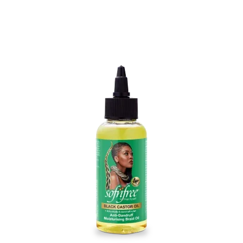SofnFree Black Castor Oil 100ml - Ilha dos cosméticos