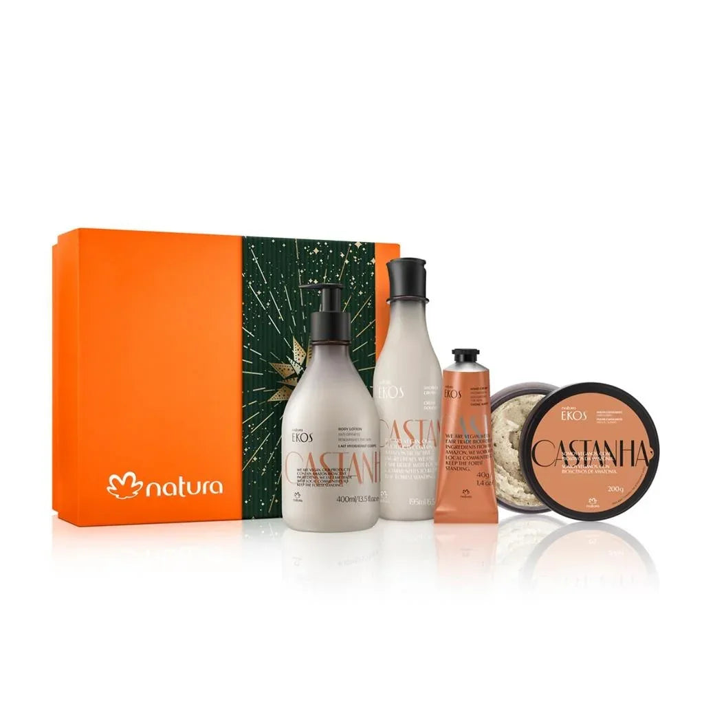Natura Coffret Especial para Corpo Ekos Castanha - Ilha dos cosméticos
