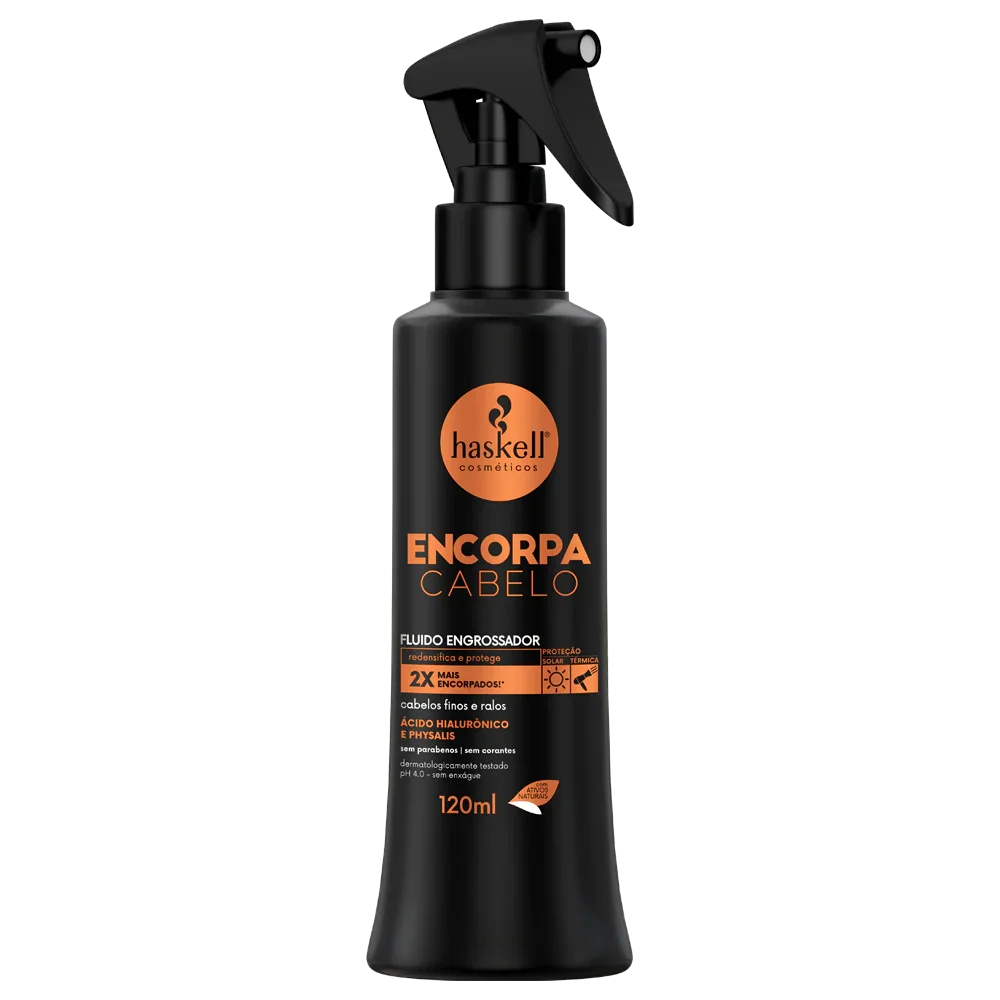 Haskell Encorpa Cabelo Fluido Finalizador 120ml - Ilha dos cosméticos