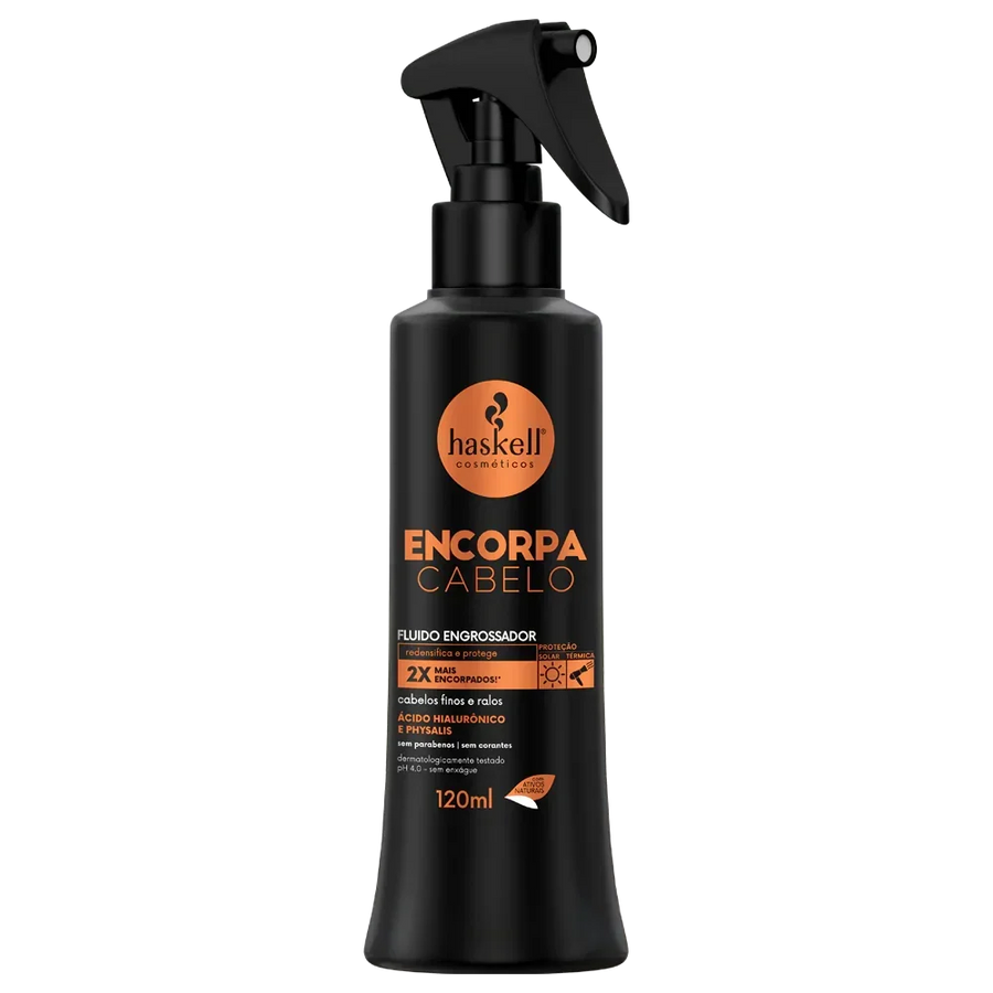 Haskell Encorpa Cabelo Fluido Finalizador 120ml - Ilha dos cosméticos