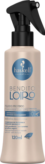 Haskell Bendito Loiro Fluido 120ml - Ilha dos cosméticos