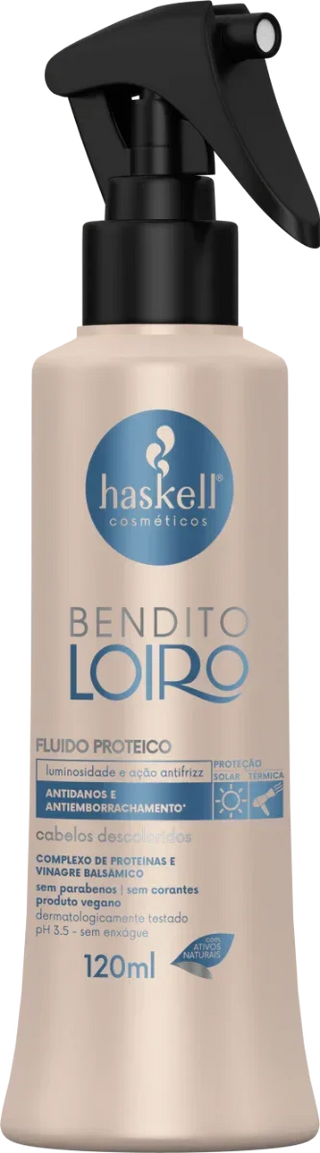 Haskell Bendito Loiro Fluido 120ml - Ilha dos cosméticos