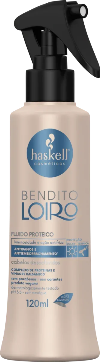 Haskell Bendito Loiro Fluido 120ml - Ilha dos cosméticos