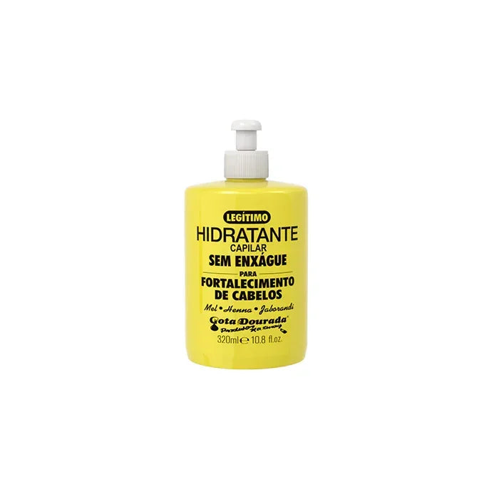Gota Dourada Fortalecimento Creme de Pentear 320ml - Ilha dos cosméticos