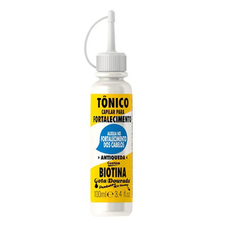 Gota Dourada Tónico De Fortalecimento Capilar - Biotina 100ml - Ilha dos cosméticos