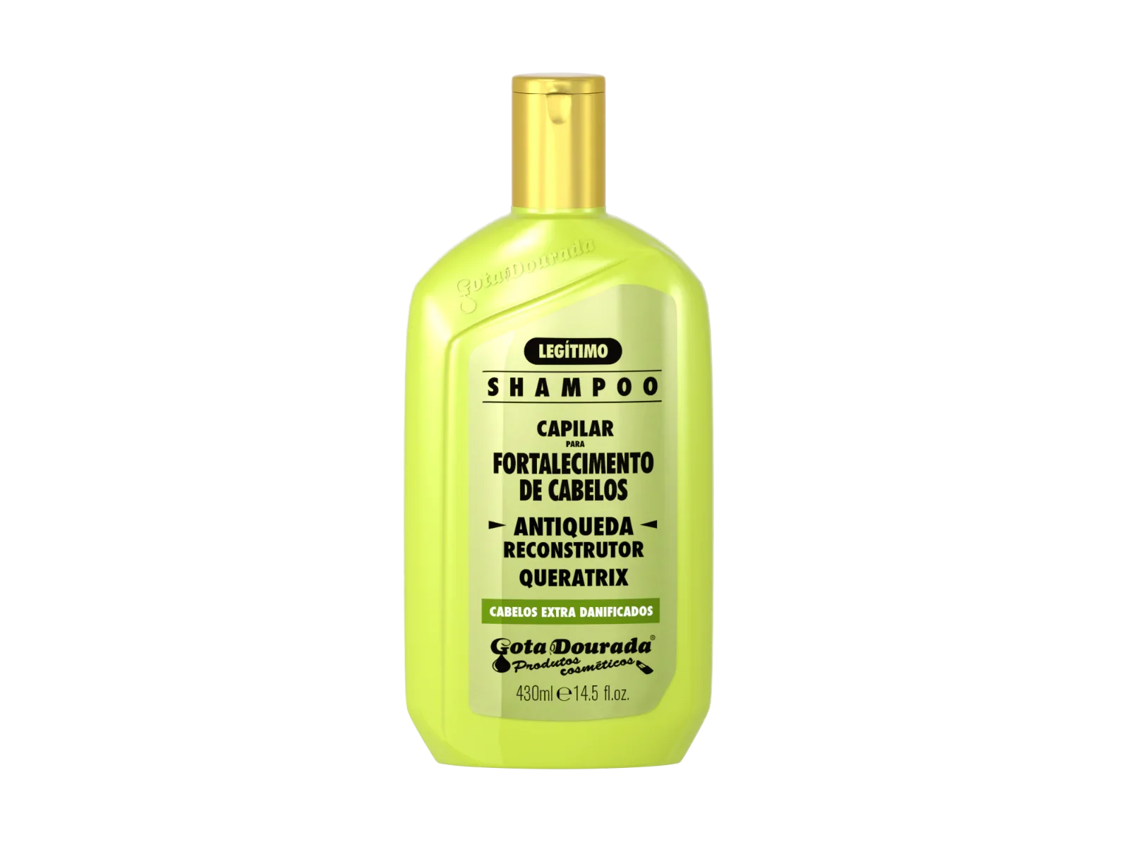 Gota Dourada Queratrix Antiqueda Shampoo 430ml - Ilha dos cosméticos