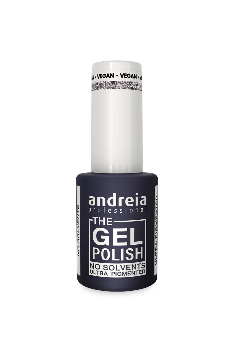 Andreia The Gel Polish G38 Glitter Prateado - Ilha dos cosméticos