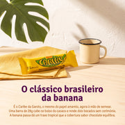 Garoto Caribe Tablete de Banana com Cobertura Sabor Chocolate 28g — foto 2