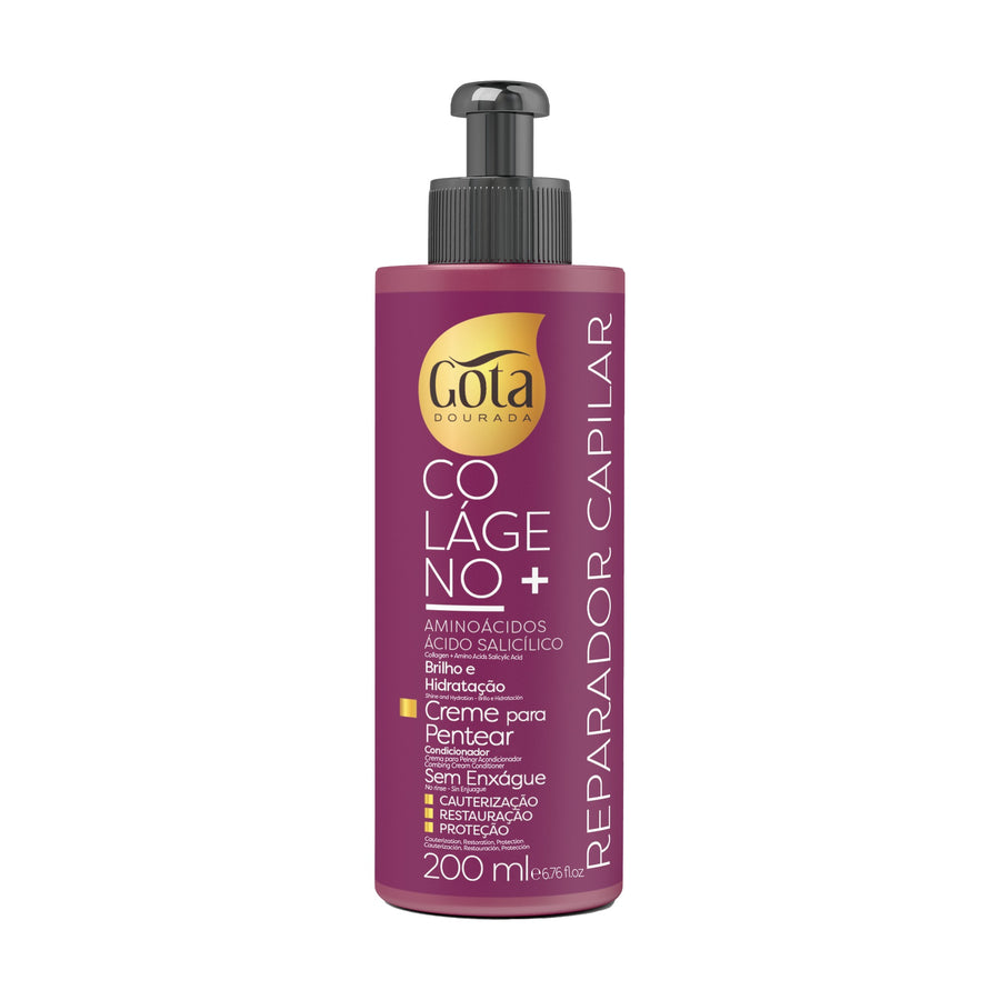 Gota Dourada Colágeno+ Creme Para Pentear 200ml
